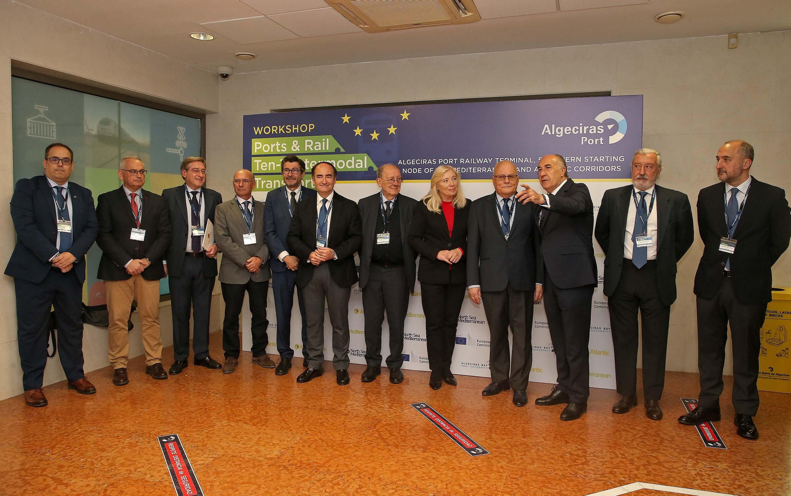 El encuentro de los Grupos de Trabajo de Transporte Intermodal de la Red Transeuropea, en imágene