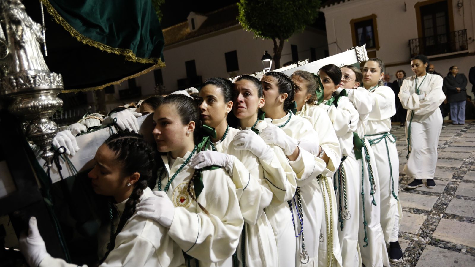 Fotos del Martes Santo en San Roque: Humildad y Paciencia (Cristo de La Caña).