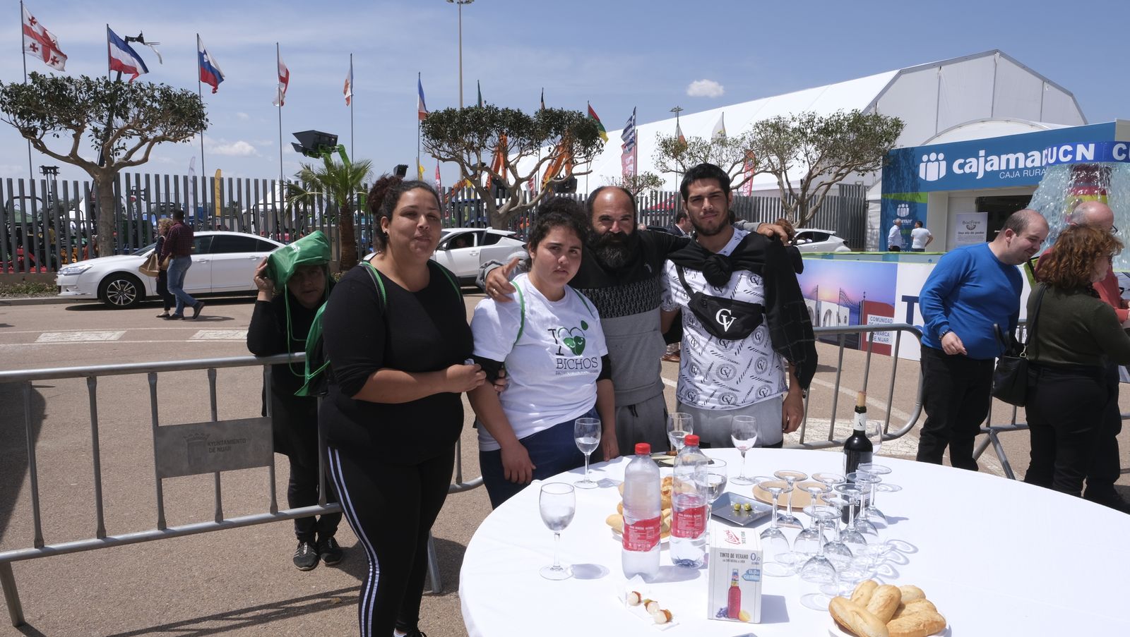 Imágenes de las jornadas de la CUCN sobre el agua en la Expolevante de Níjar.