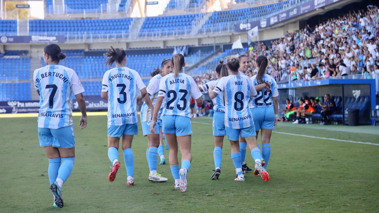 El Málaga Femenino - Femarguín, en fotos