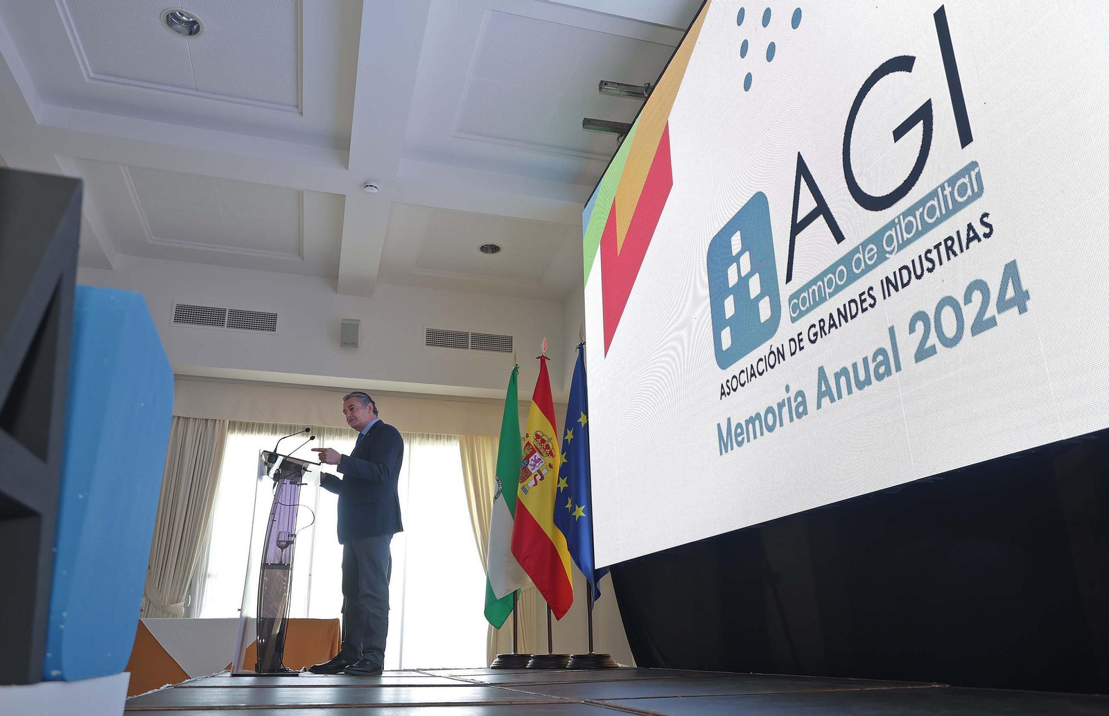 Fotos de la presentación de la Memoria de 2024 de la AGI en Guadacorte