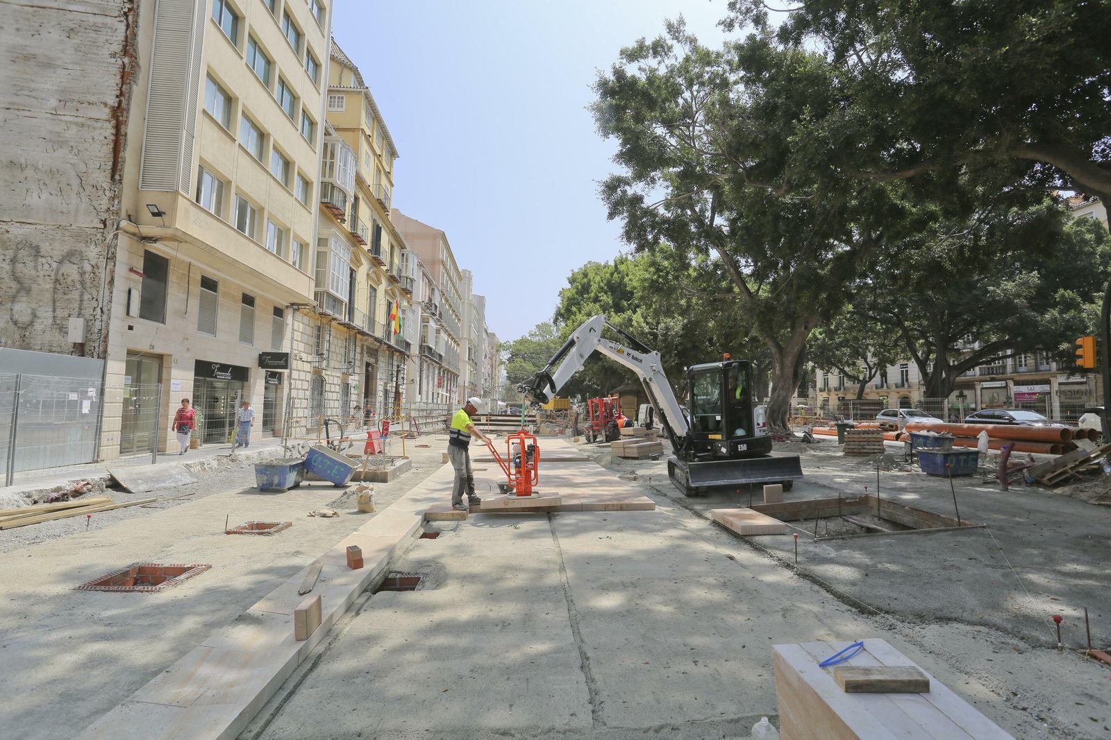 Las fotos de la reurbanización de la Alameda de Málaga