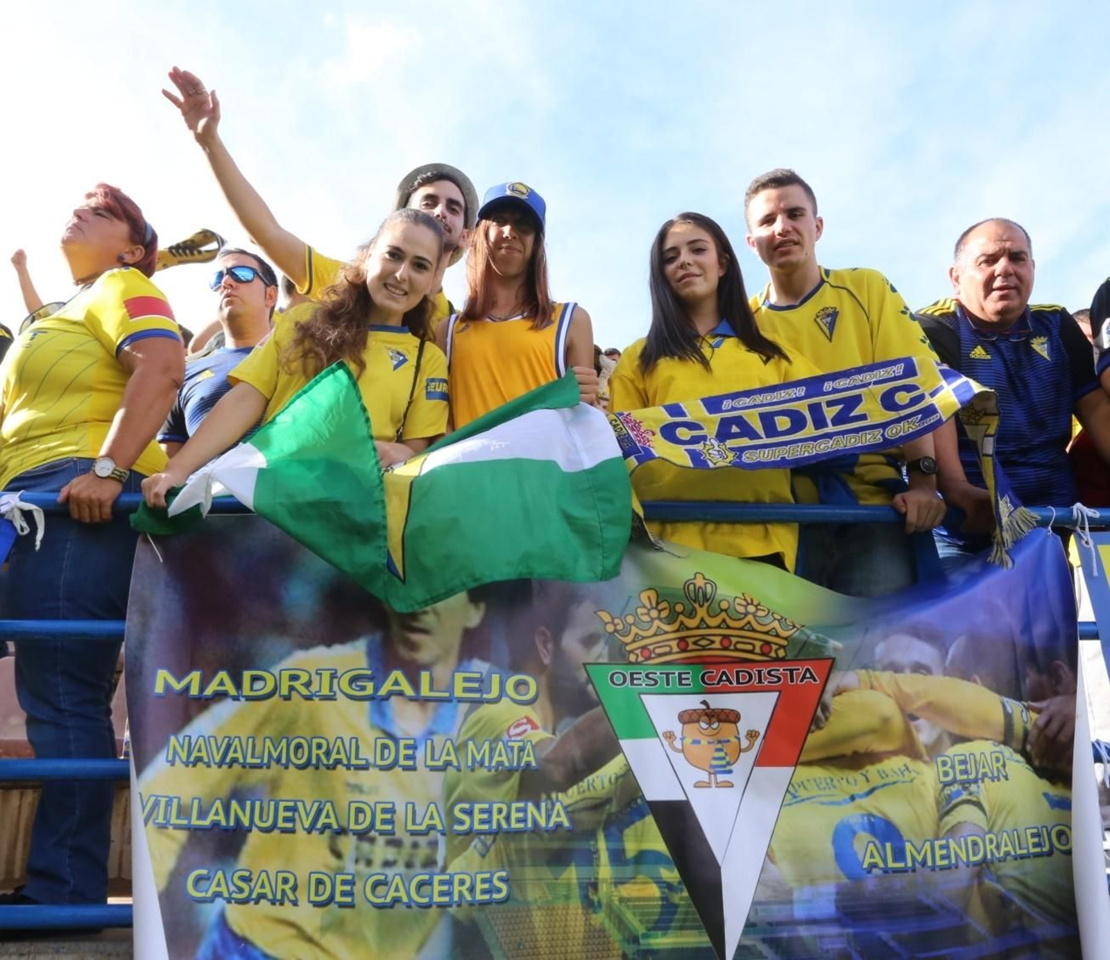 Seguidores amarillos en tierras extremeñas.