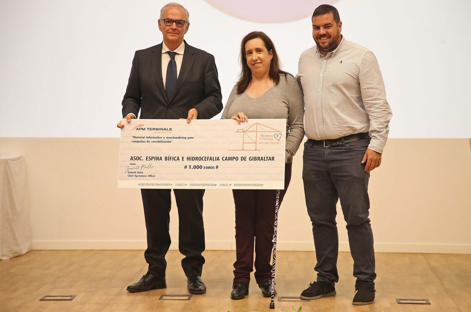 Fotos de los X Premios Acción Social de APM Terminals en Algeciras