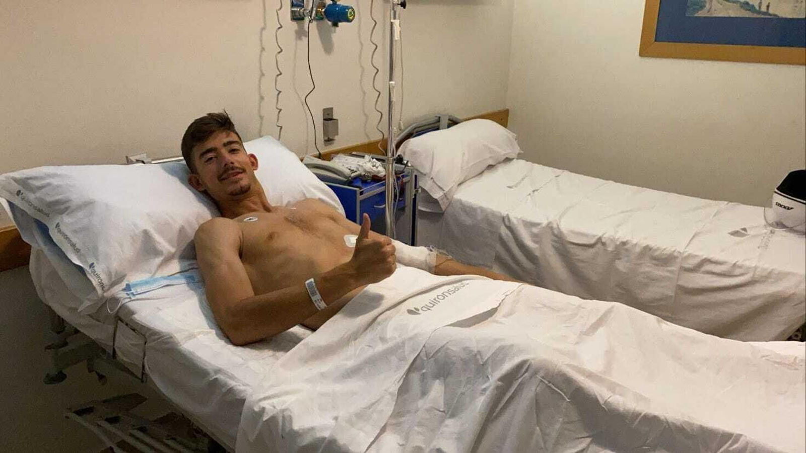 Kike Salas, en una imagen distribuida por el club.