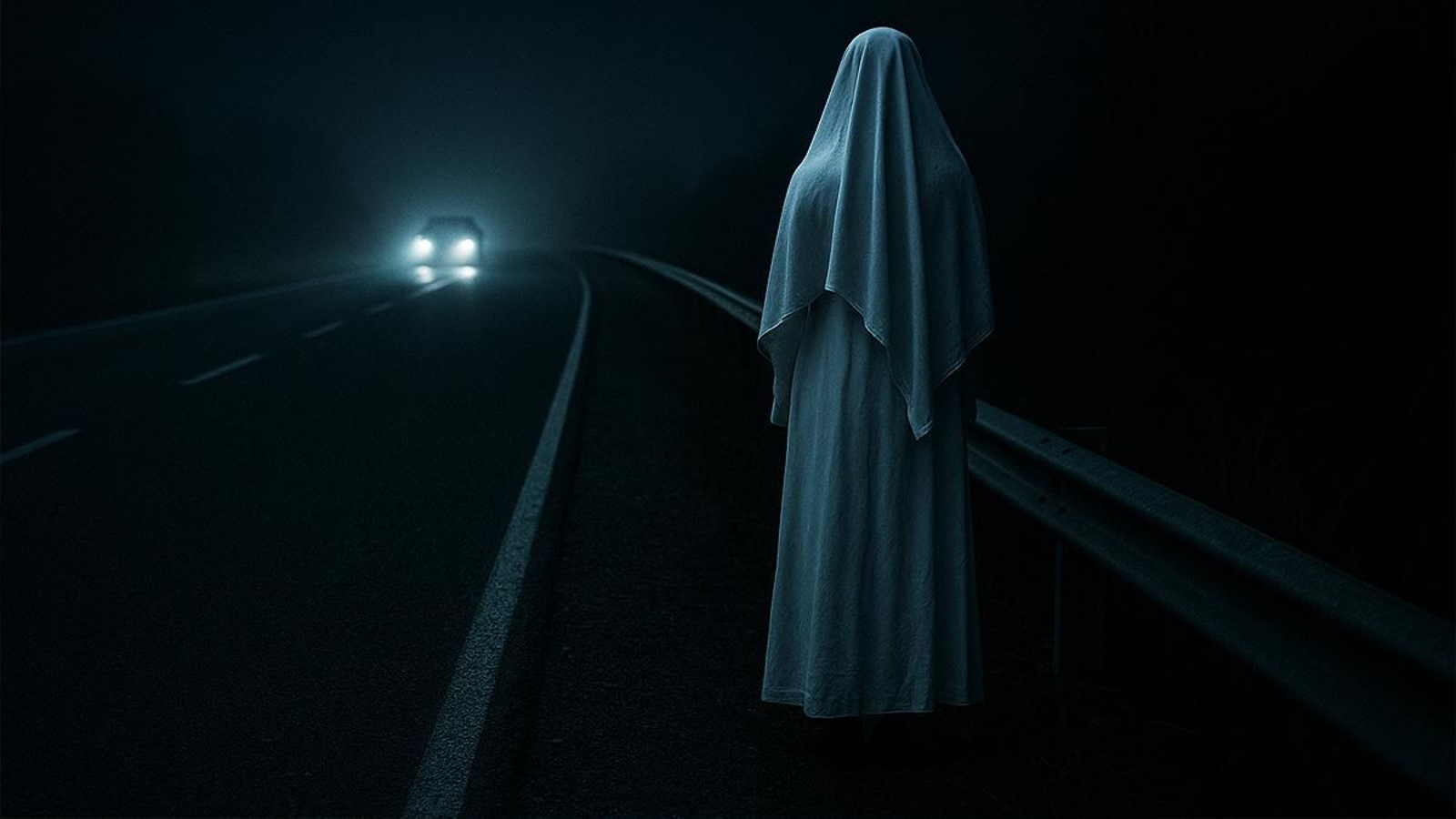 Una aparición en la carretera.