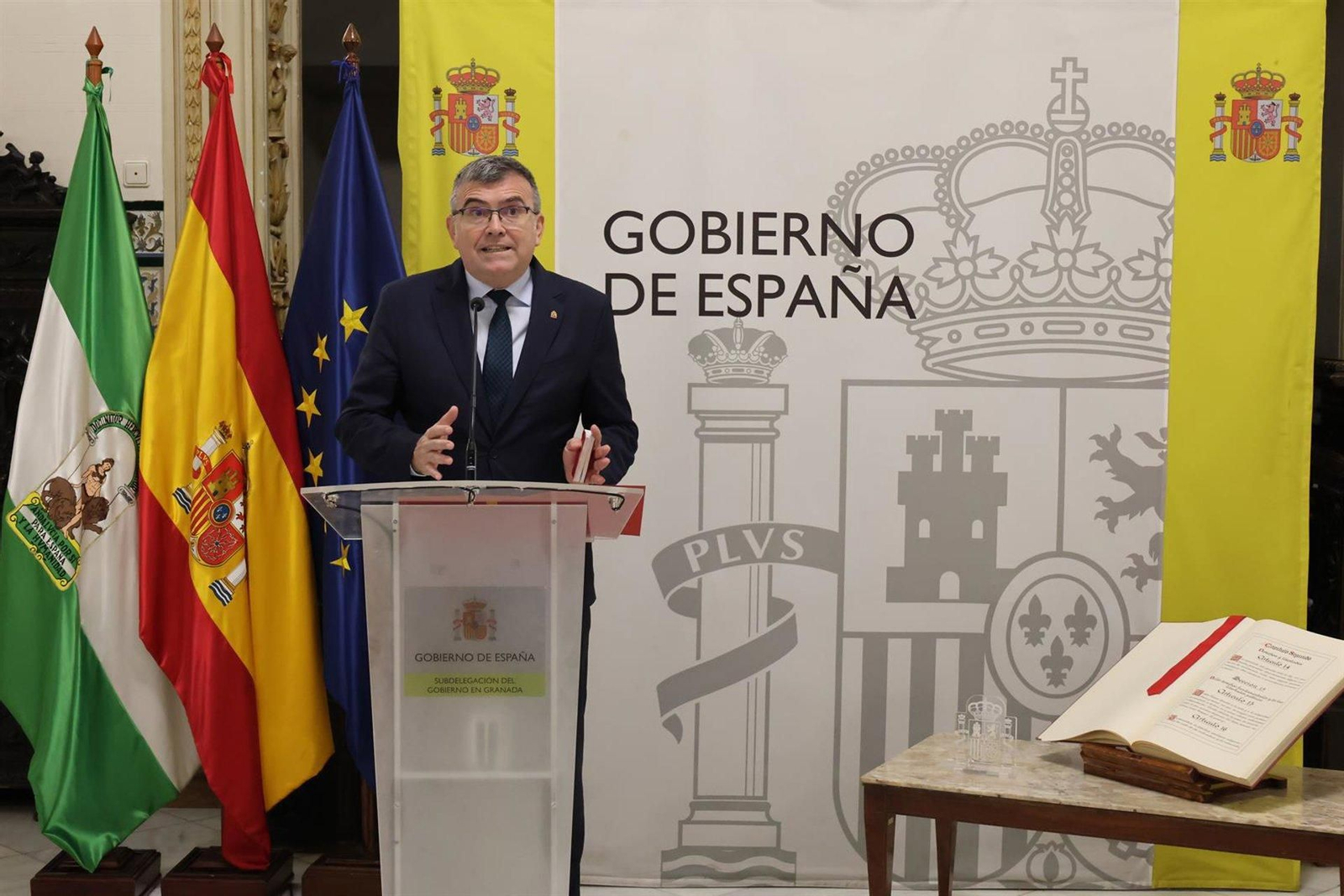 El subdelegado del Gobierno en Granada, José Antonio Montilla, en una foto de archivo