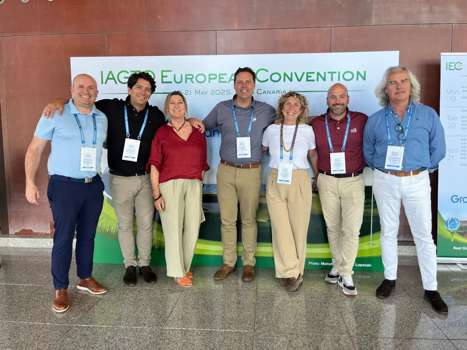 Representantes onubenses en el evento IAGTO European Convention (IEC).