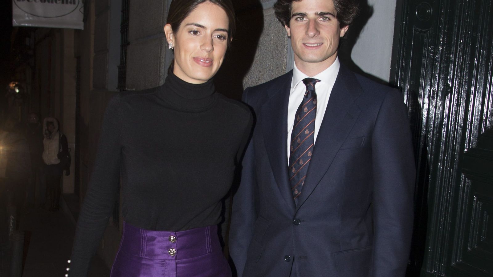 Los duques de Huéscar.