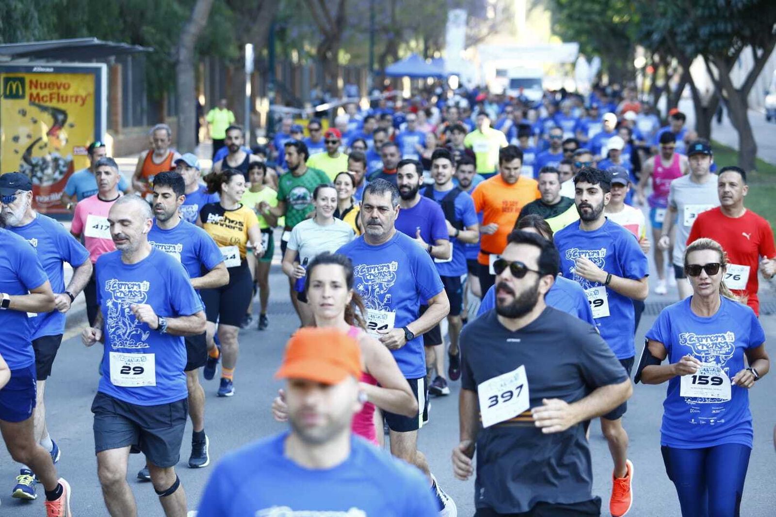 Las imágenes de la quinta carrera por la libertad de prensa