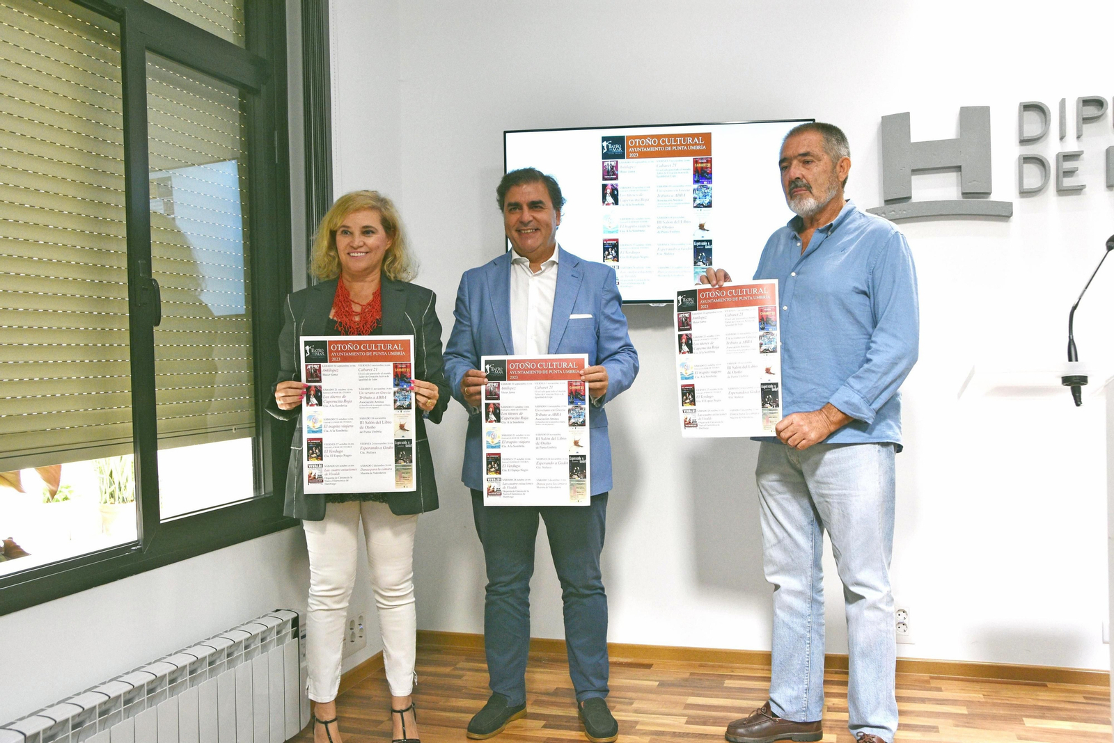 Presentación de la programación cultural de este otoño en Punta Umbría.