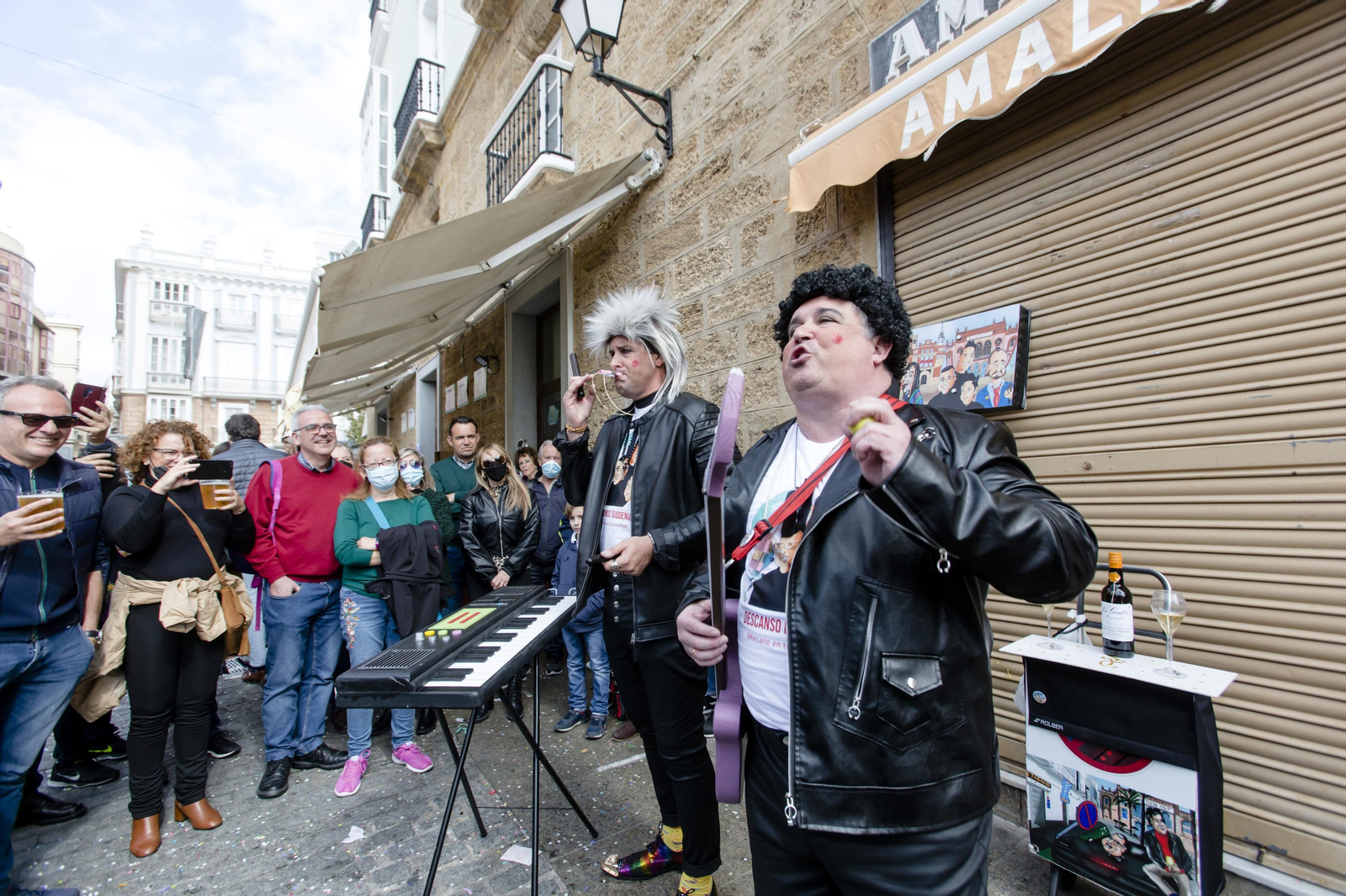 Lunes del Carnaval ilegal de Cádiz