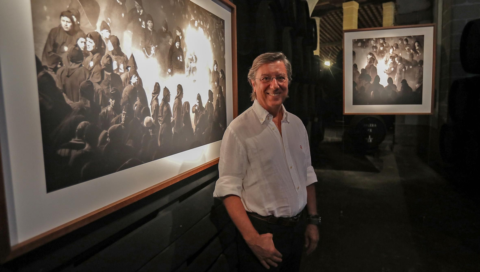 Pío Cabanillas inaugura 'Antigua' en bodegas Tradición