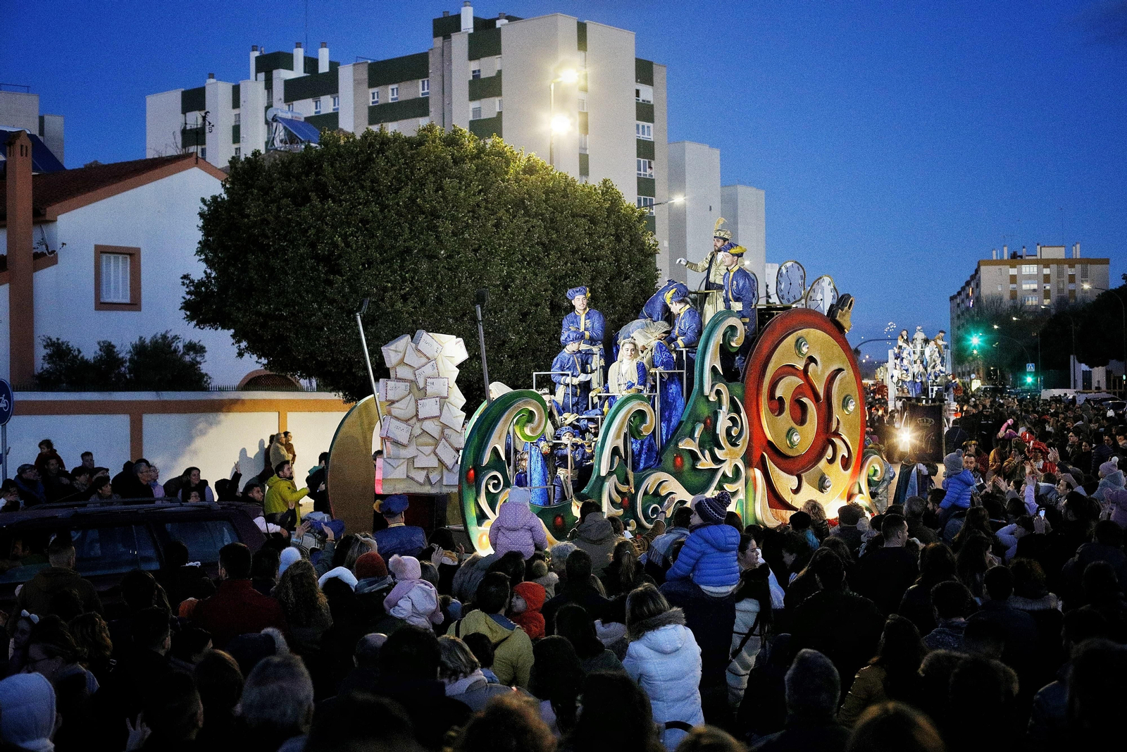 La Cabalgata de Reyes Magos de San Fernando, en imágenes