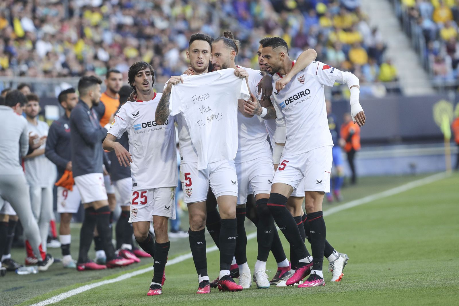Las fotos del Cádiz-Sevilla de Liga