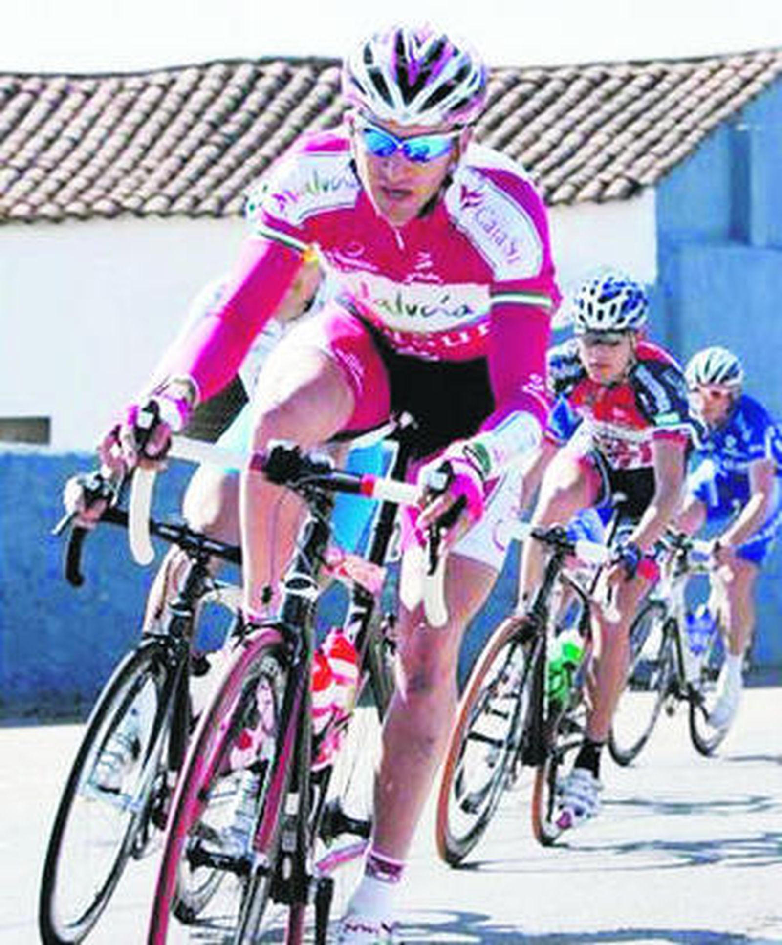 Javier Estrada, durante la temporada 2010.