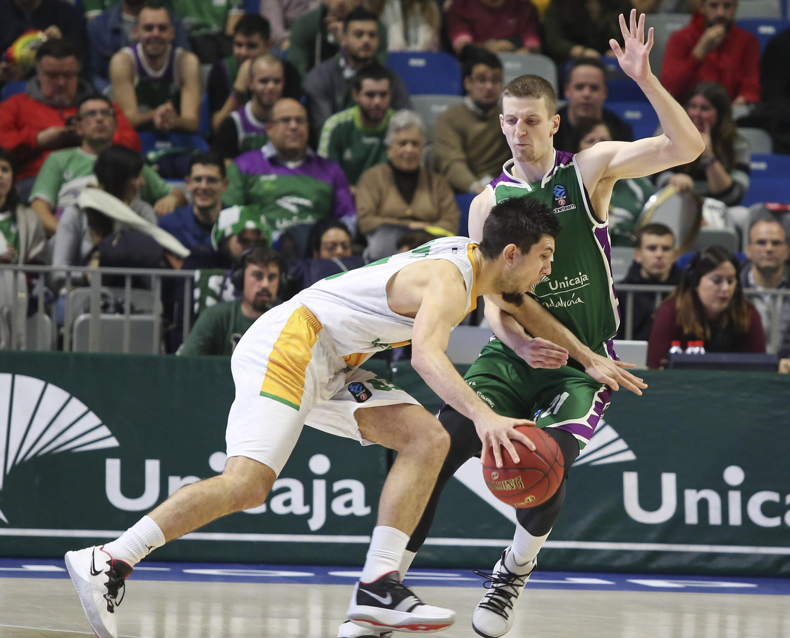 Los cinco años de Adam Waczynski en el Unicaja, en fotos