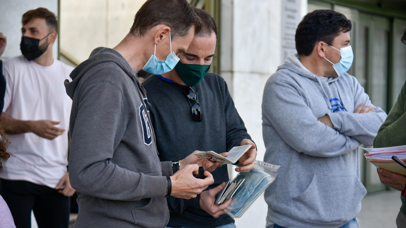 Llegada de refugiados ucranianos a Algeciras