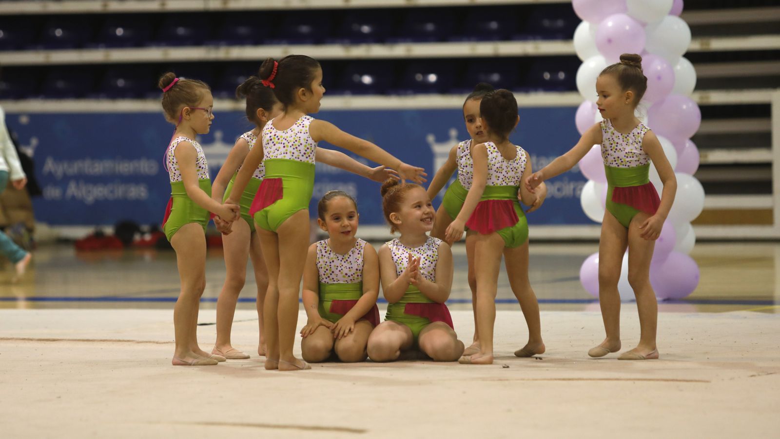 Las fotos del torneo comarcal del Club de Gimnasia Rítmica de Jimena, en Algeciras