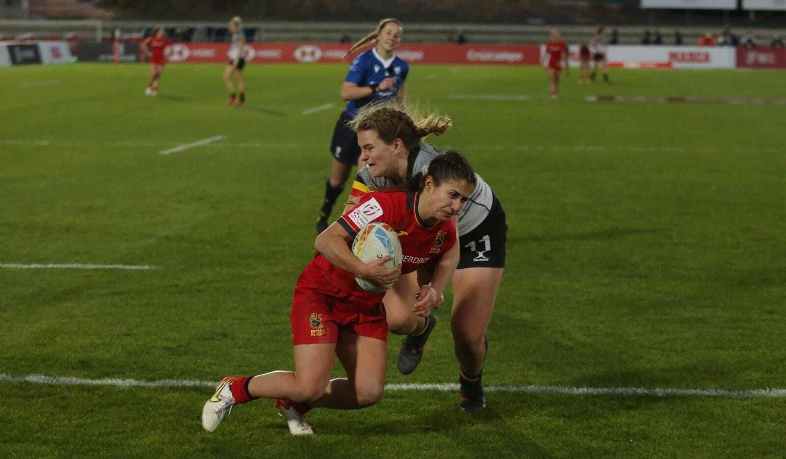 El primer día de las HSBC World Rugby Sevens Series, en fotos