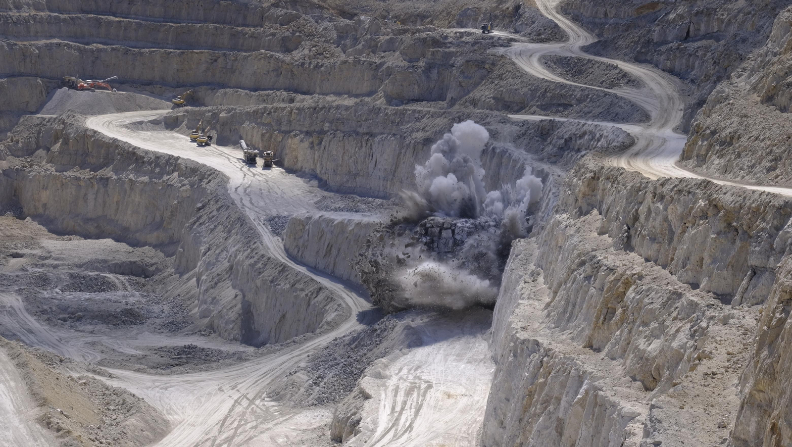 Visita a las canteras de yeso en Sorbas