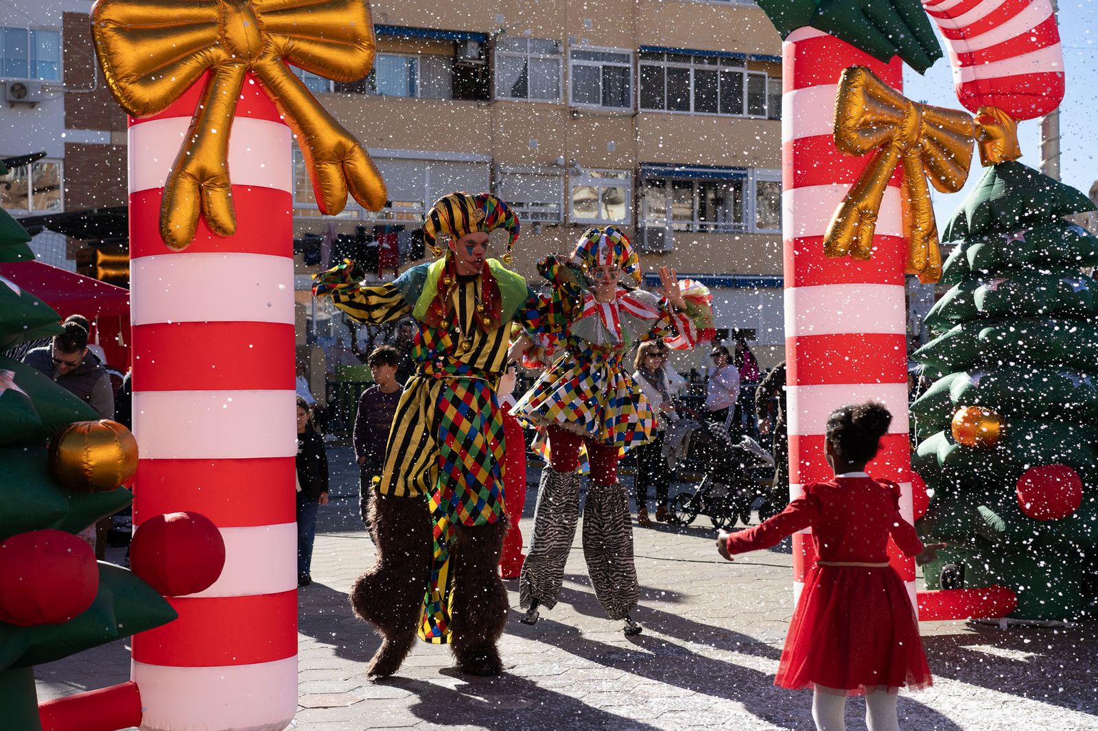 La gran fiesta del Cartero Real ha contado con animación.