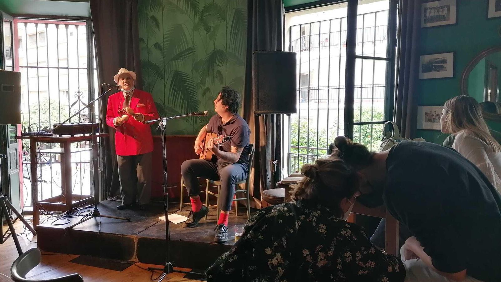 Sebastián Orellana y José Guapachá en el encuentro celebrado el pasado 29 de abril por After Work English.