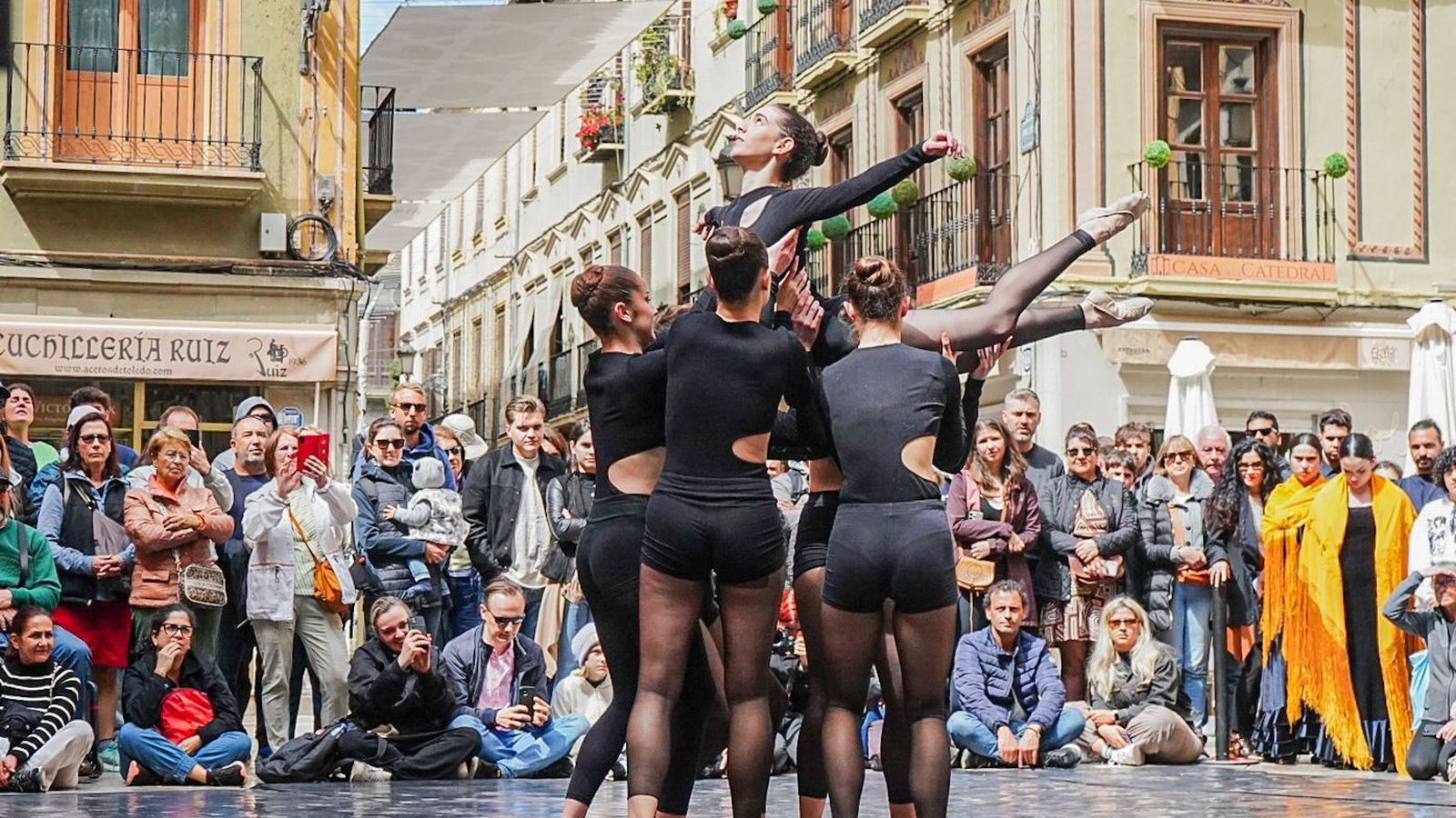 Otra de las coreografías que han podido verse este lunes.