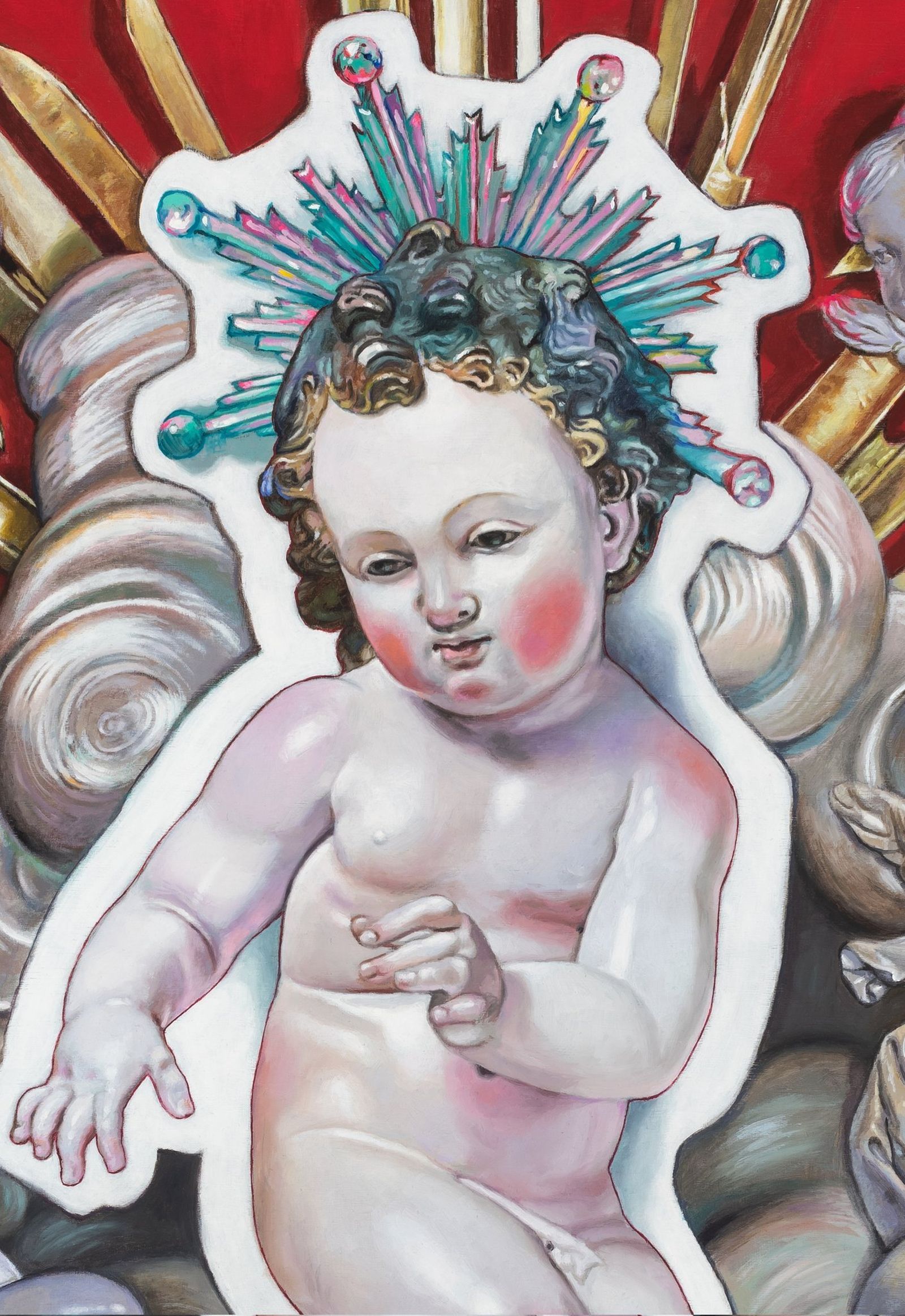 Detalle del Niño Jesús