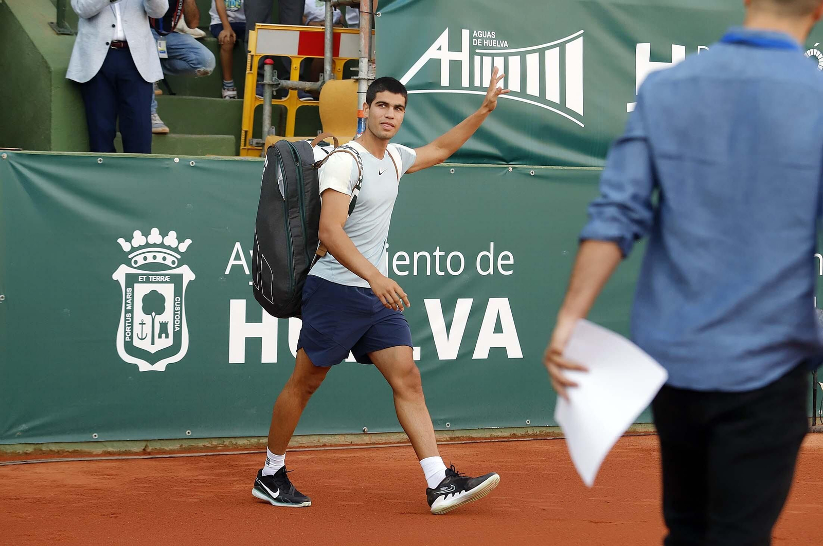 Imágenes de la final de la 97 Copa del Rey de Tenis entre Carlos Alcaraz y Davidovich