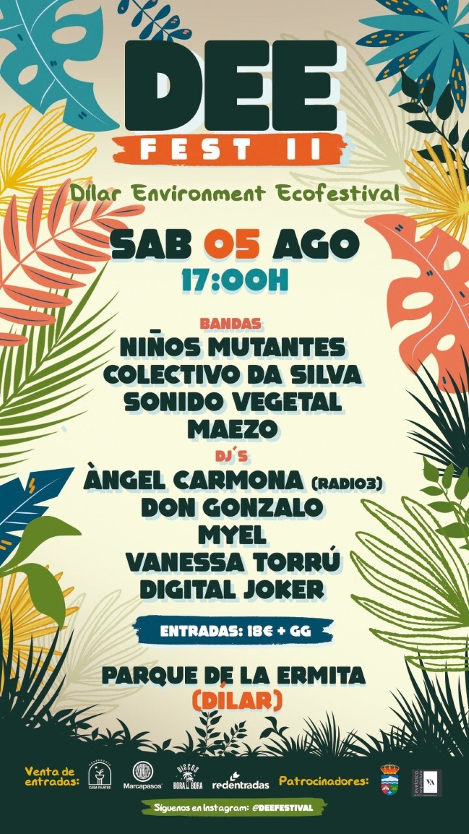 El cartel del DEE Destival.