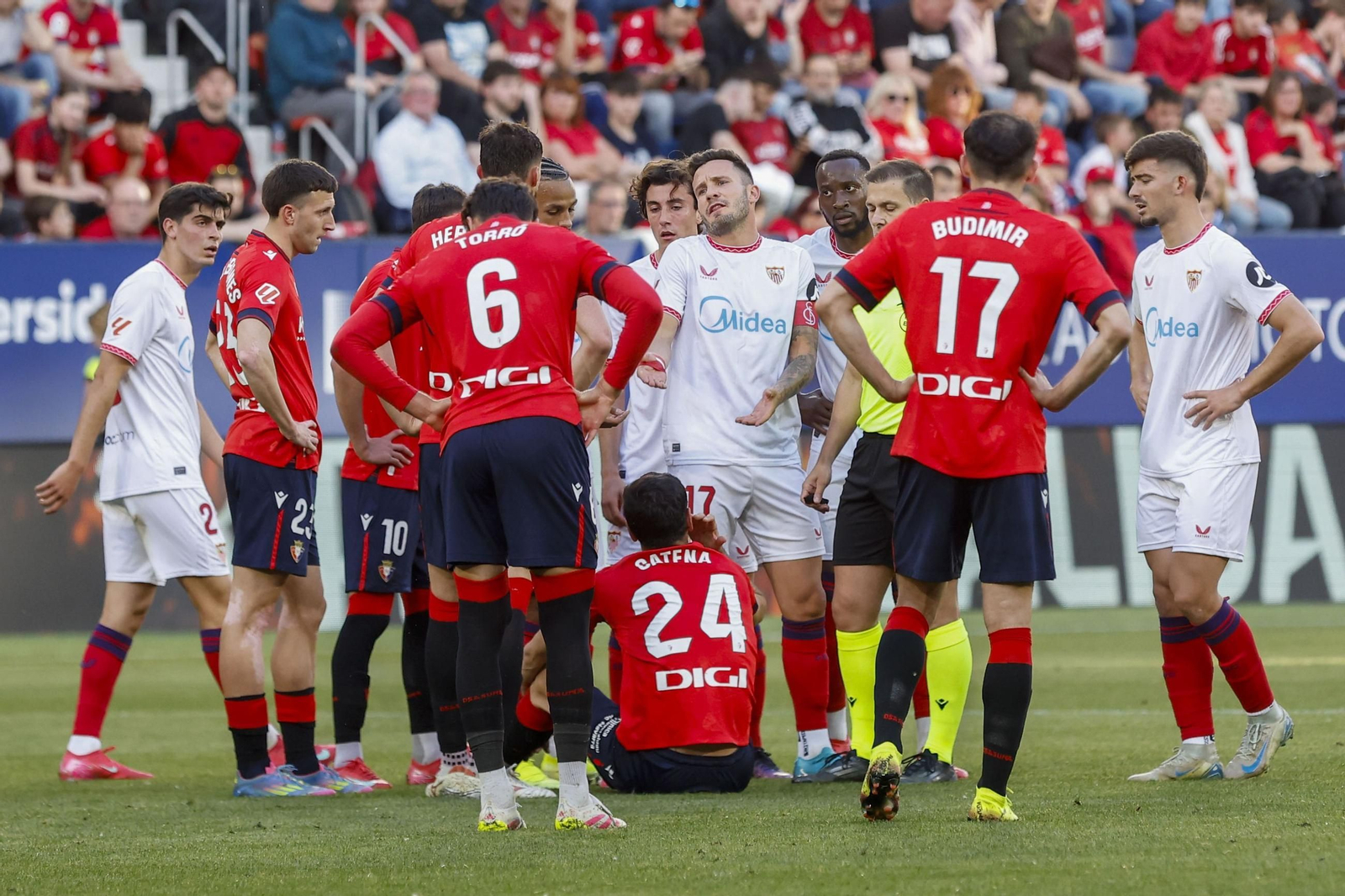 Las fotos del Osasuna - Sevilla