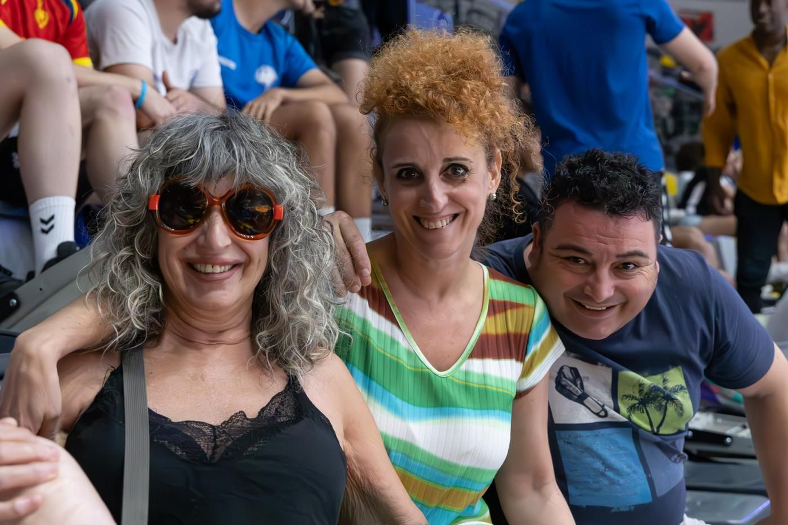 Las aficiones de la Copa del Rey de balonmano de Jaén, en imágenes