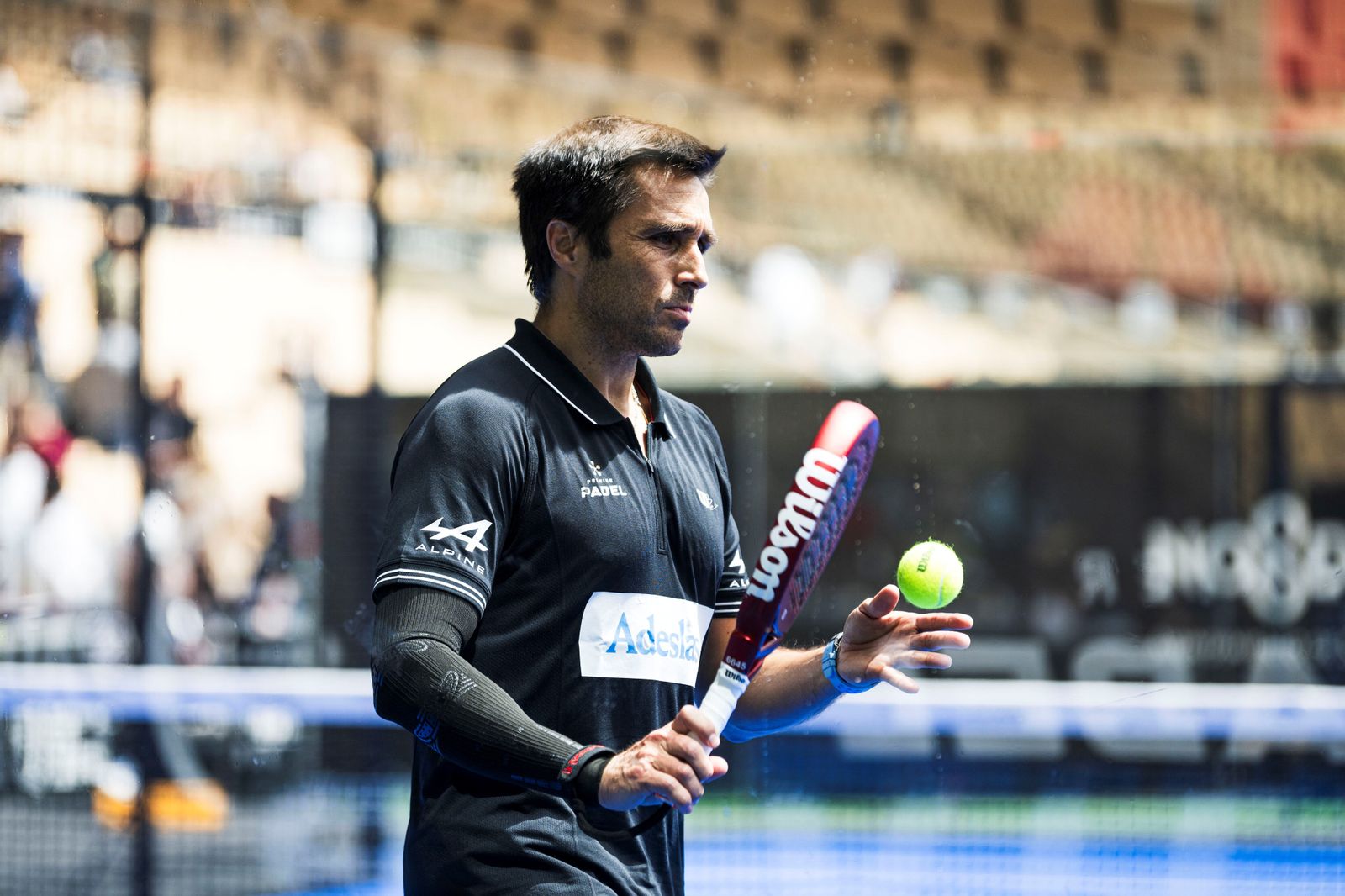 Las mejores fotos de la segunda jornada del pádel en el Estadio de la Cartuja