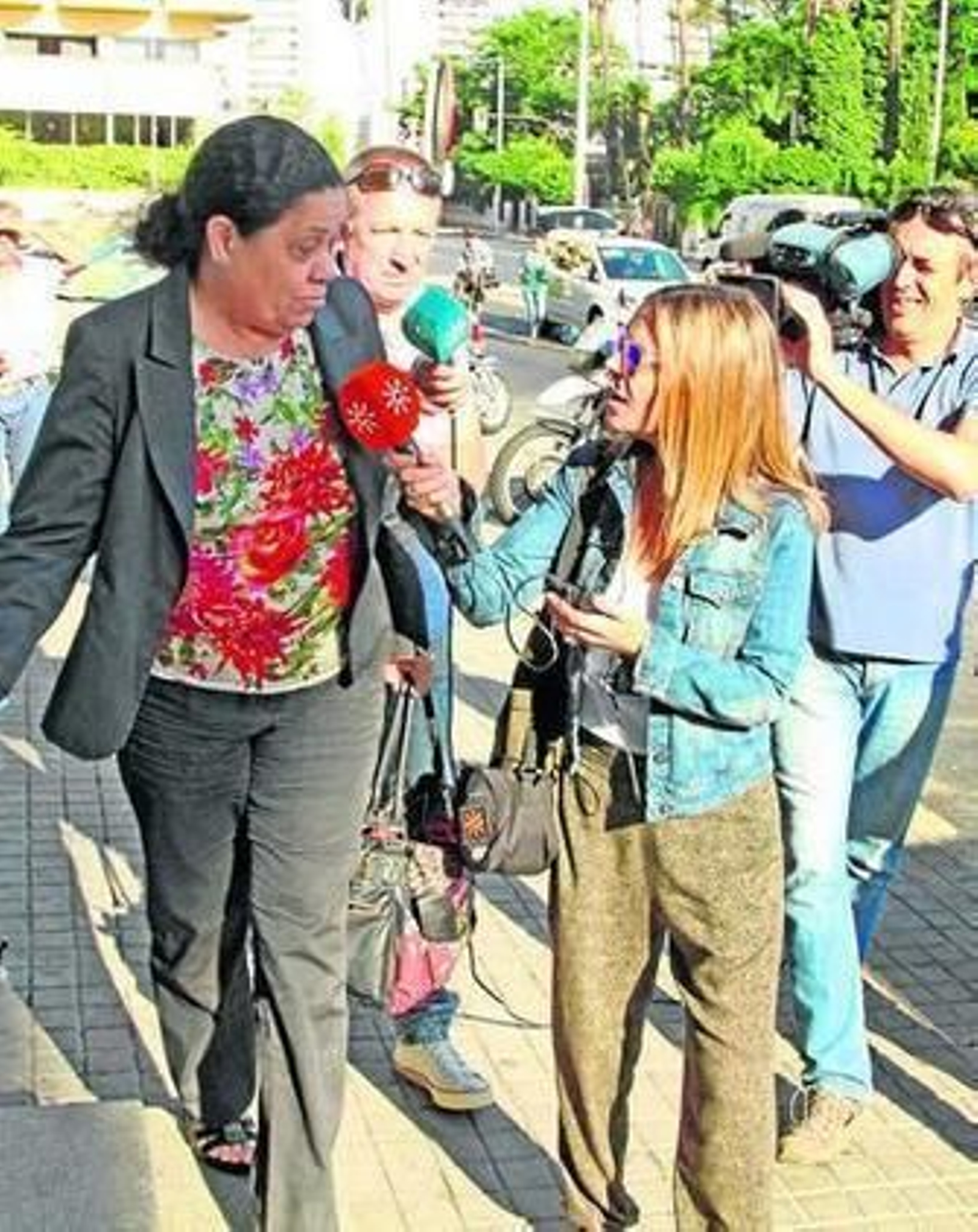 De Paz, en el Palacio de Justicia.