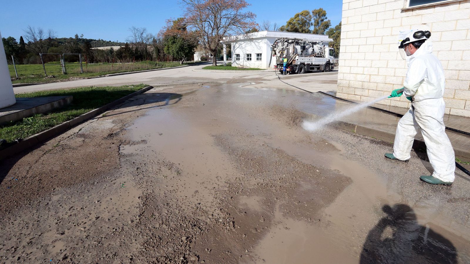 Así está la depuradora de Jerez