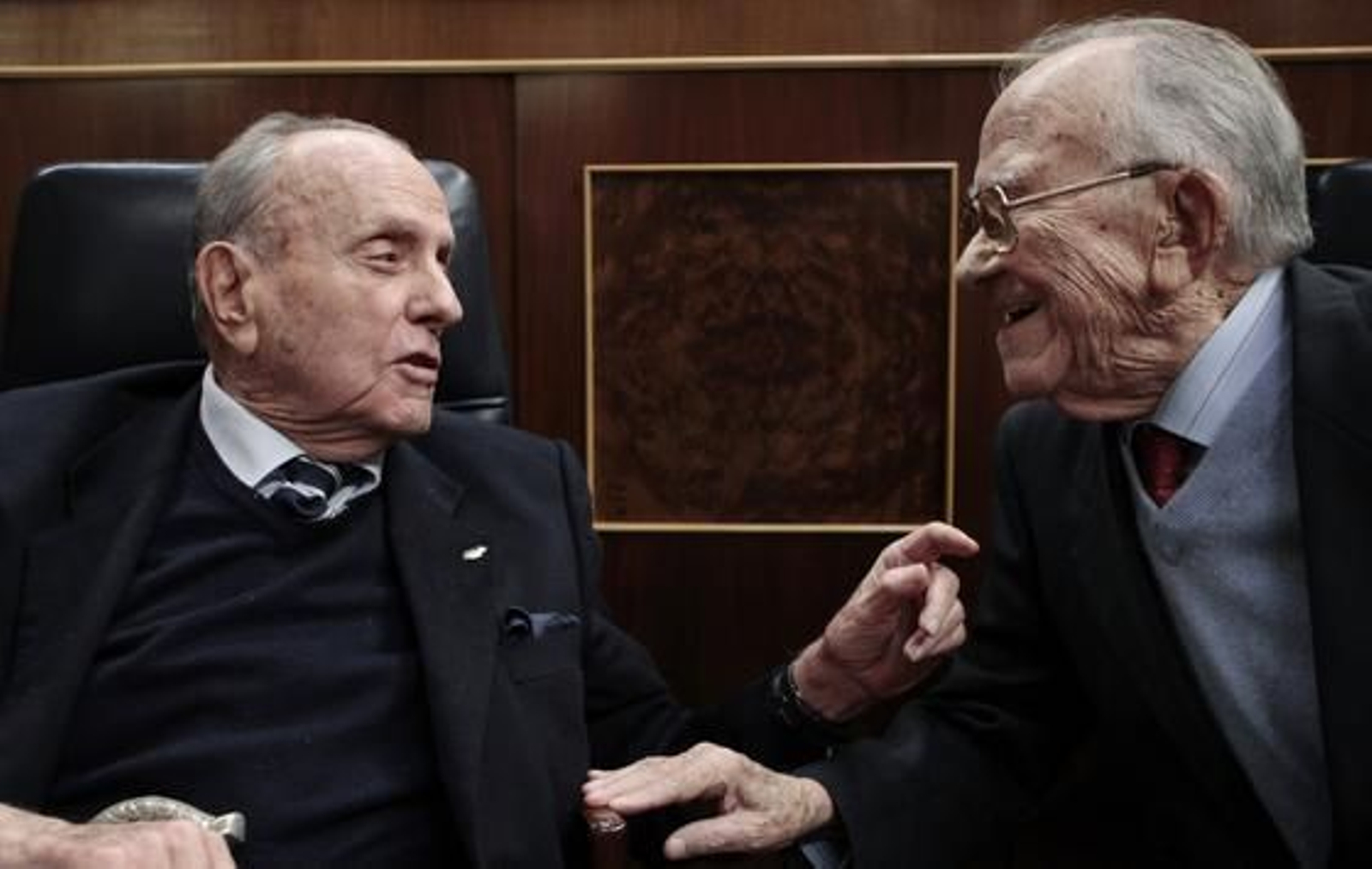 Santiago Carrillo junto a Manuel Fraga

Foto: Efe/Afp photo/Reuters