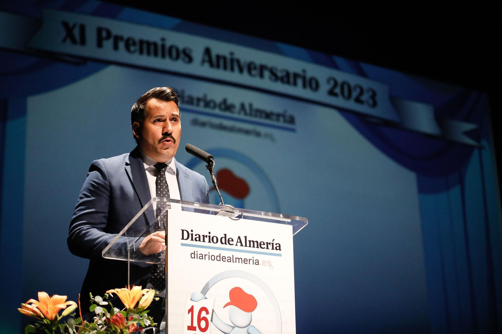 Imágenes de la Gala Aniversario de Diario de Almería, en Roquetas
