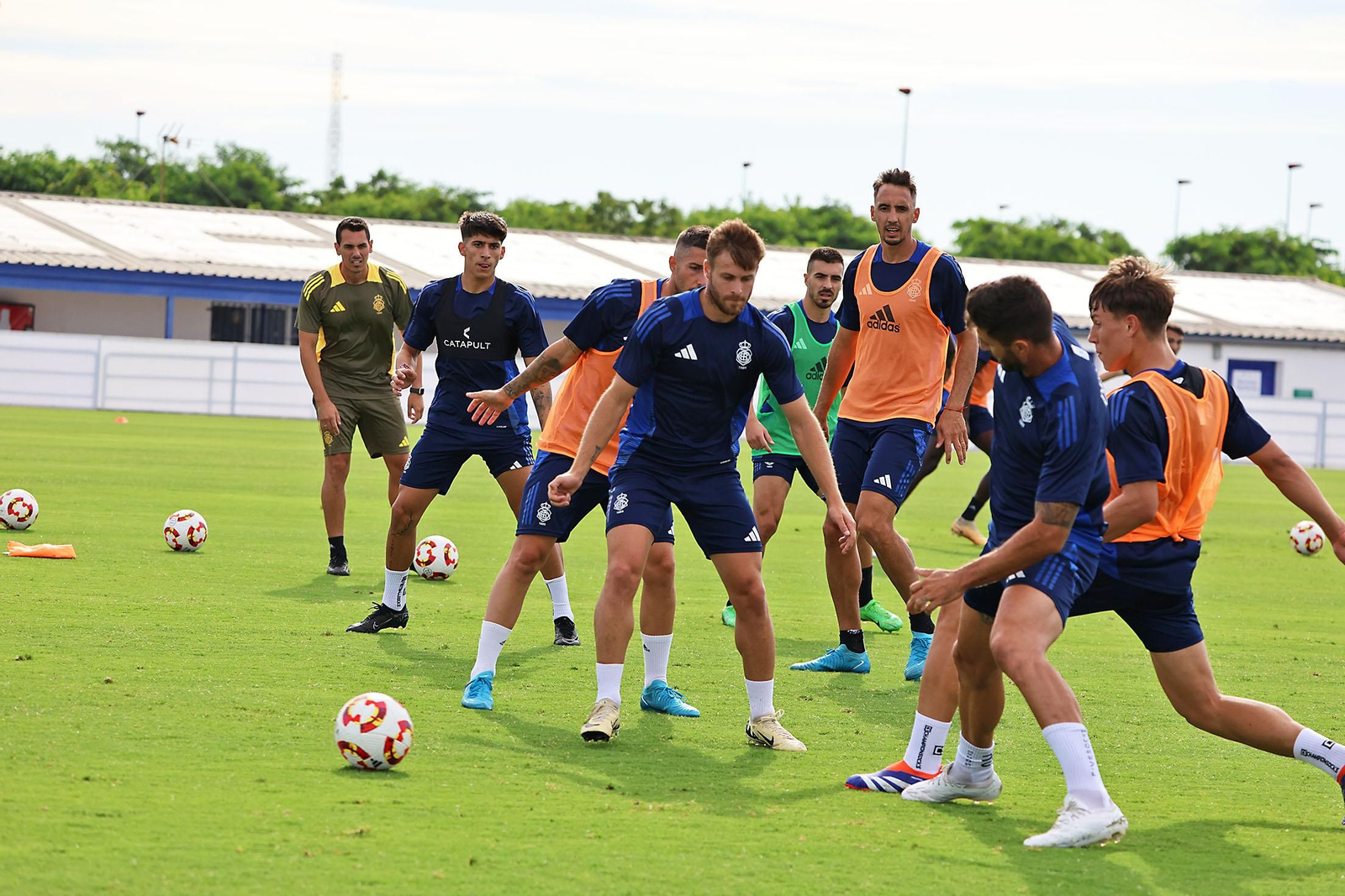 Entrenamiento del Recreativo de Huelva
