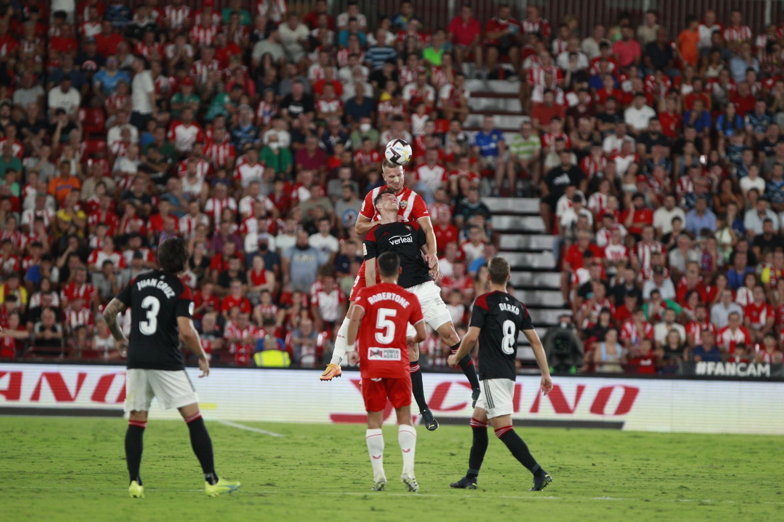 Imágenes del partido U.D. Almería-C.A. Osasuna