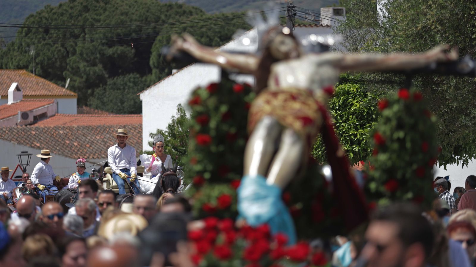 Fotos de la romería del Cristo de la Almoraima en Castellar