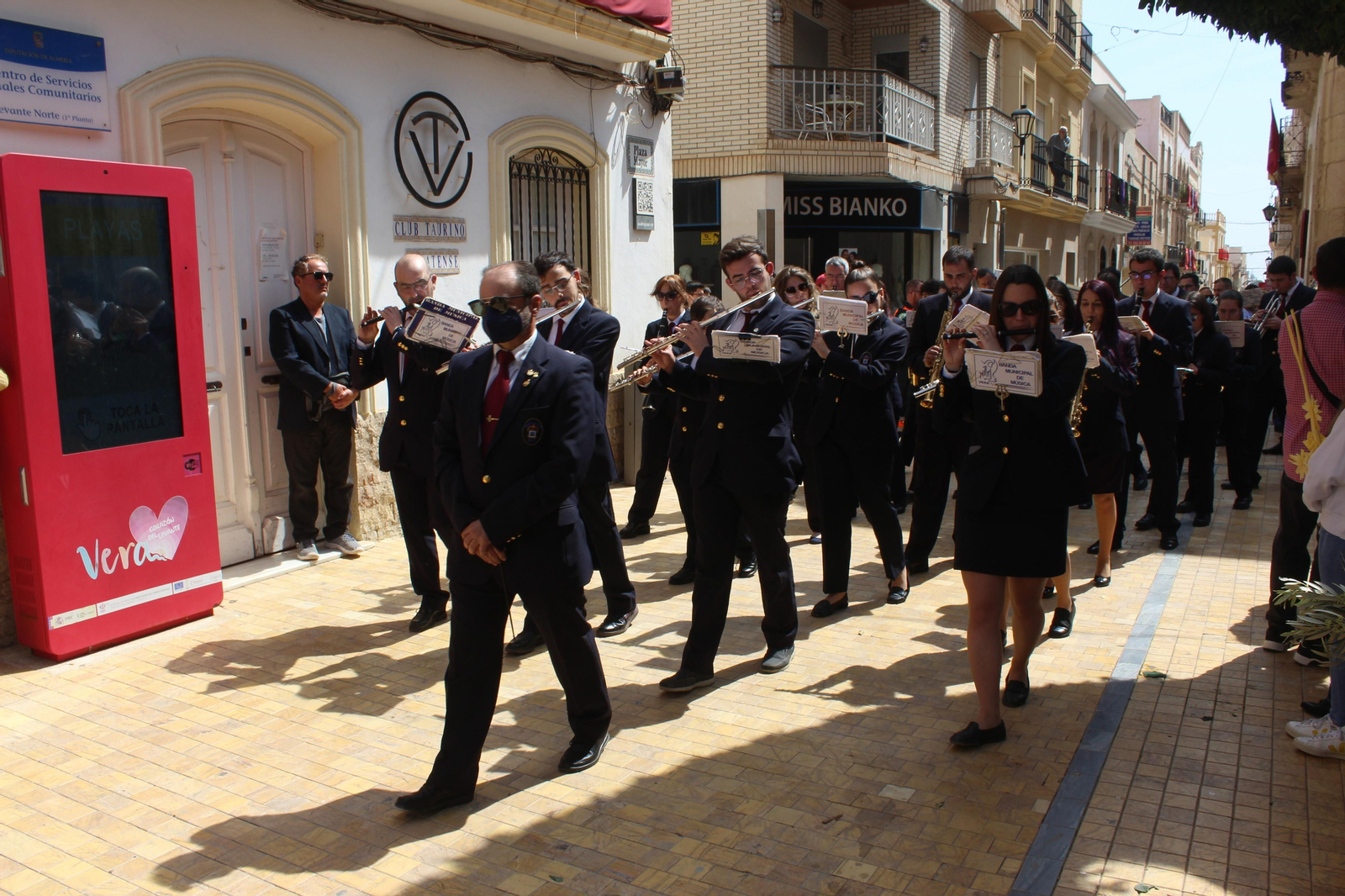 Las imágenes de la procesión de La Borriquita en Vera