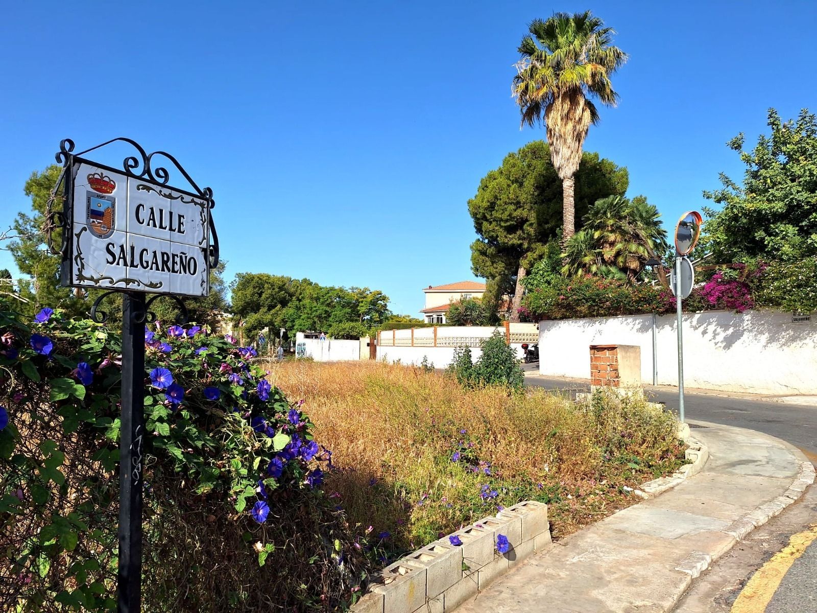 La calle Salgareño de Torremolinos.
