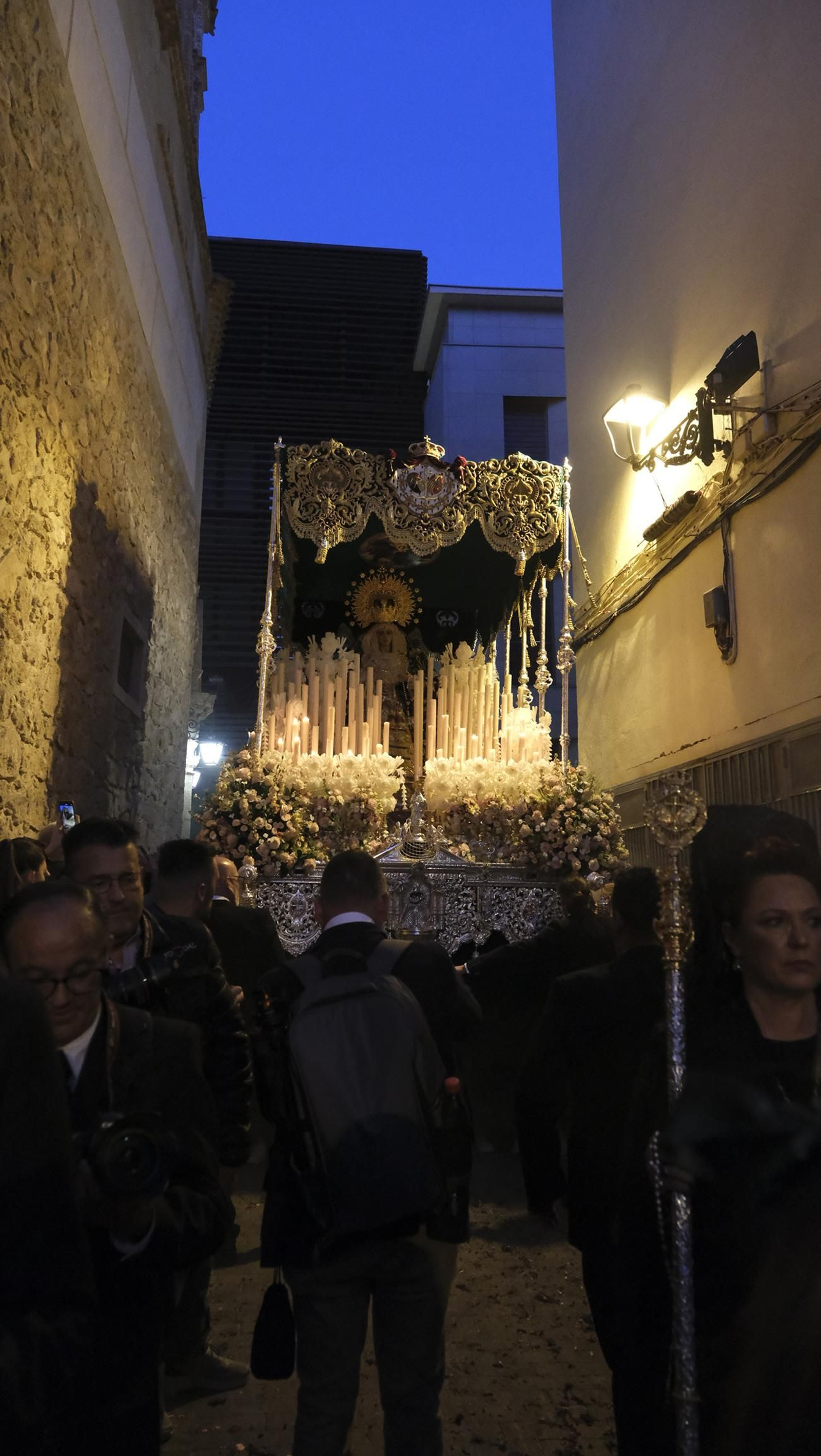 Procesión de Estudiantes en Almería, en imágenes