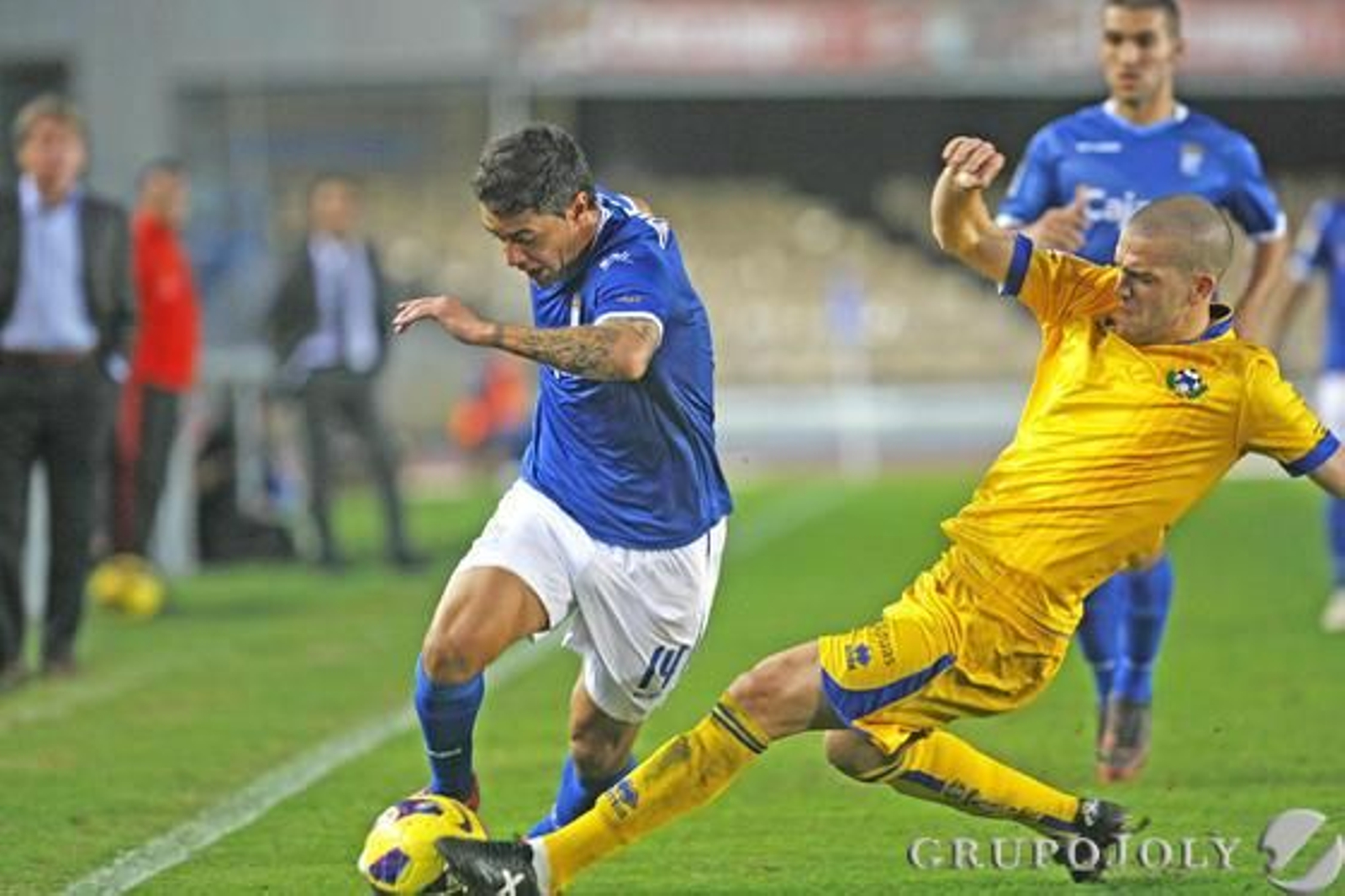 Maldonado sale en la segunda parte, anima el partido y marca

Foto: Pascual