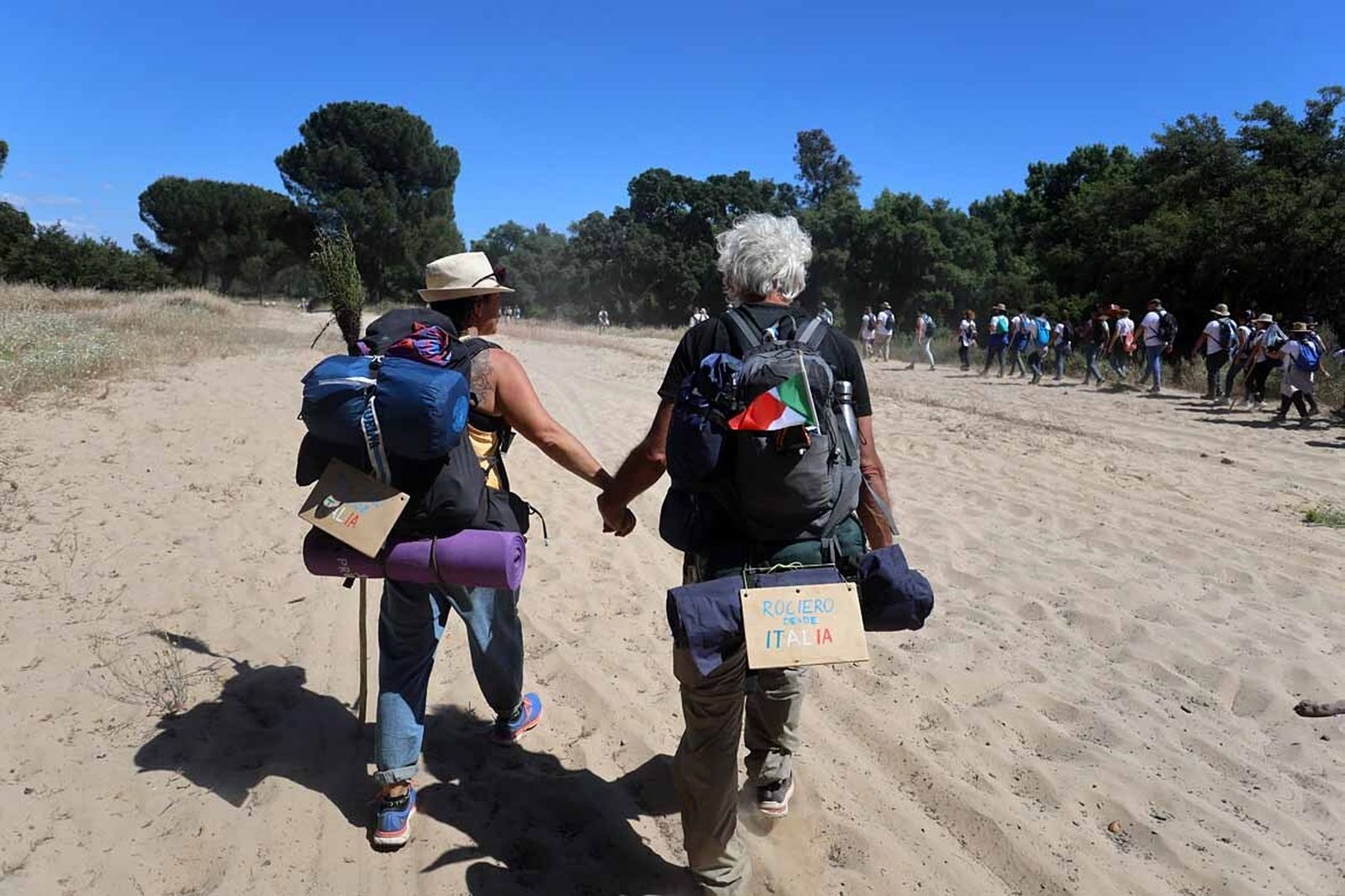 Las mejores imágenes de la Hermandad del Rocío de Huelva en el camino hacia El Rocío