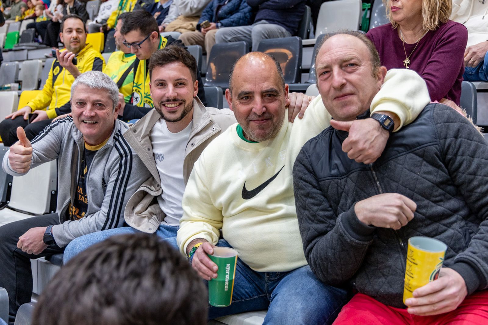 Las mejores imágenes del triunfo copero de Jaén Paraíso Interior frente a Ribera Navarra