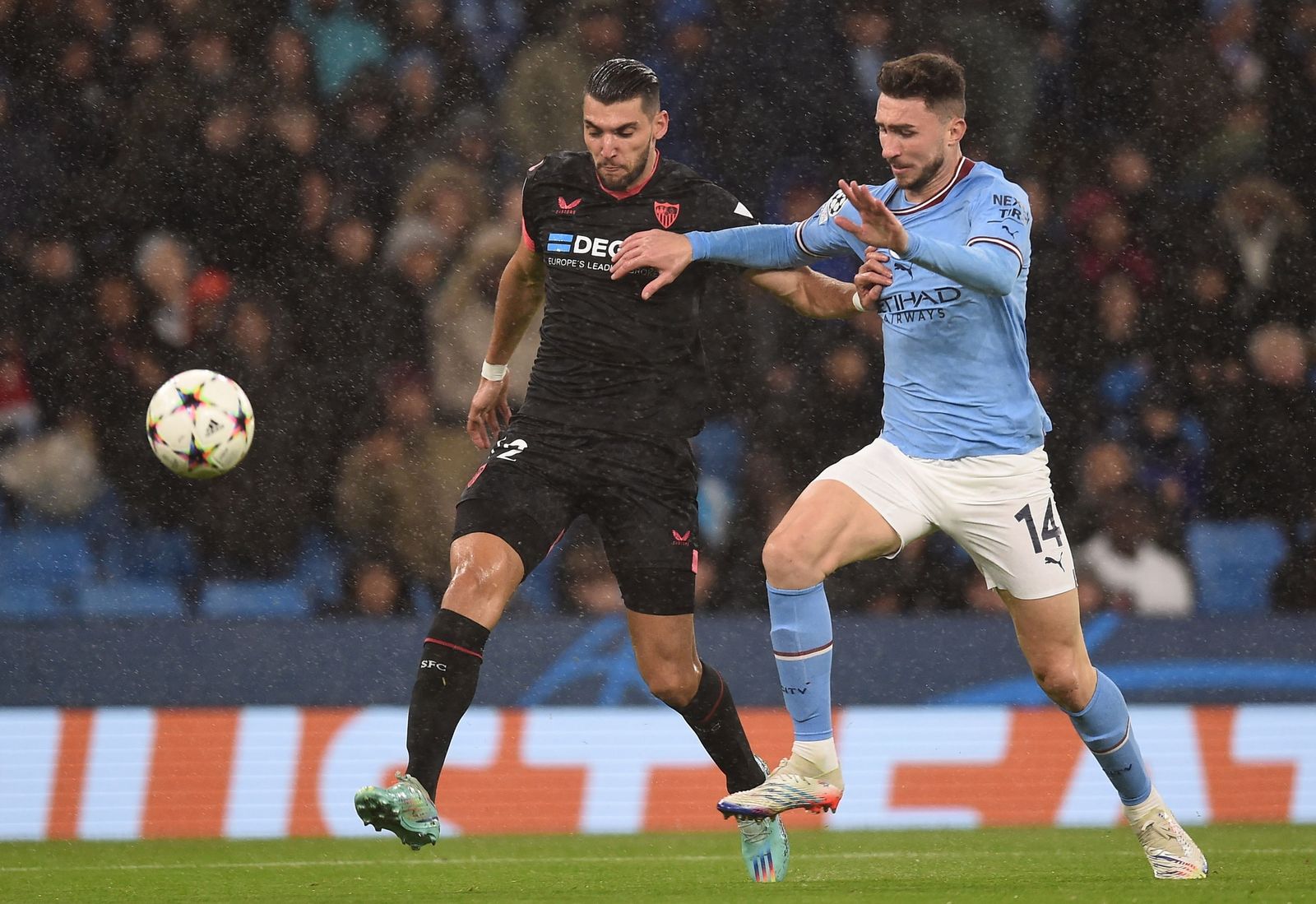 Las fotos del Manchester City-Sevilla de Champions