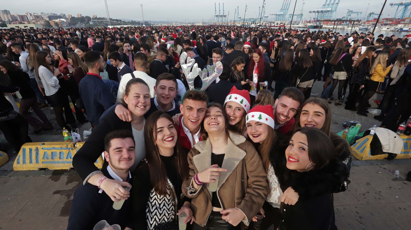Celebración del 24 de diciembre en el Campo de Gibraltar