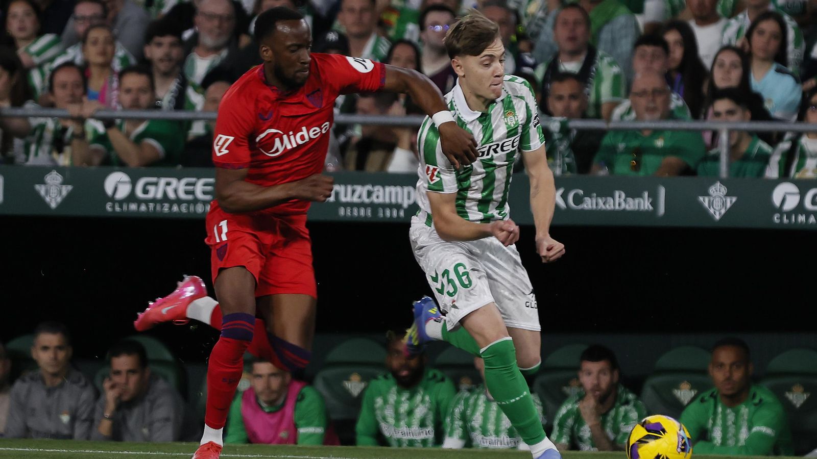 Las imágenes del Betis - Sevilla